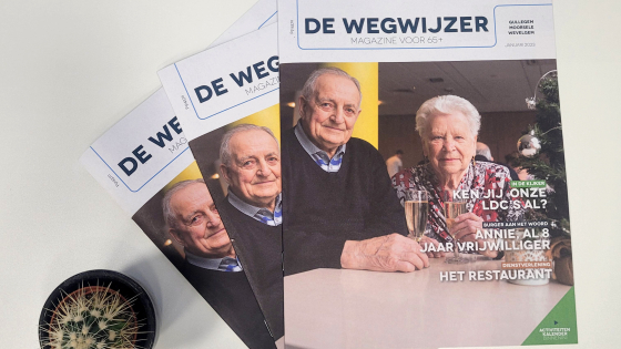 Infomagazine De Wegwijzer voor 65-plussers