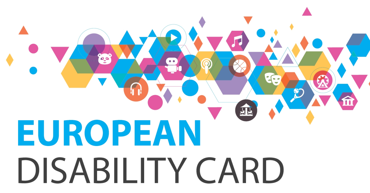 Afbeelding van de European disability card